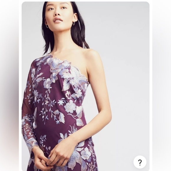 New Free People Rosalie Embroidered Dress 💜 Sz 2 NWT - Picture 3 of 12